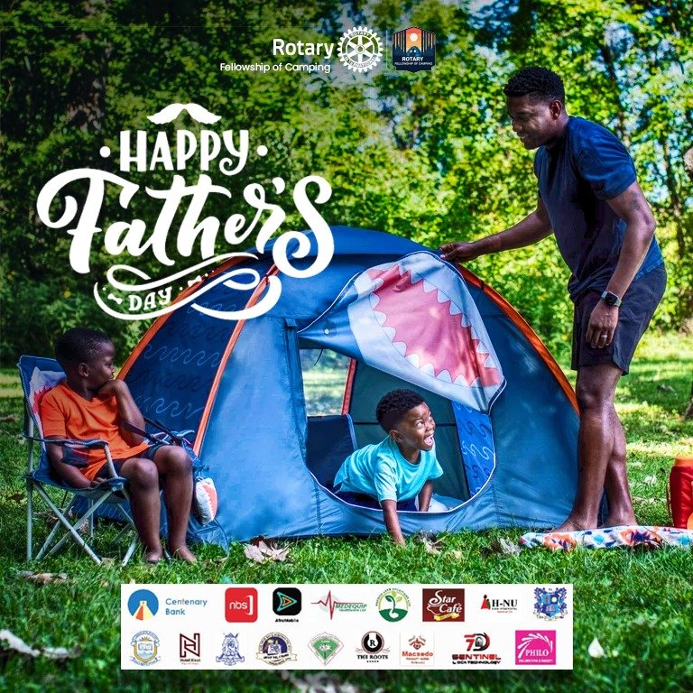 Fathers Day celebration poster
